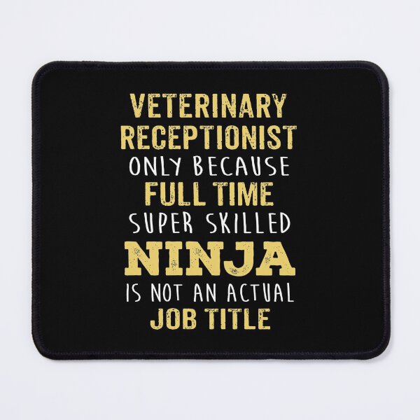 Item preview, Veterinary Receptionist designed and sold by CeciLop.