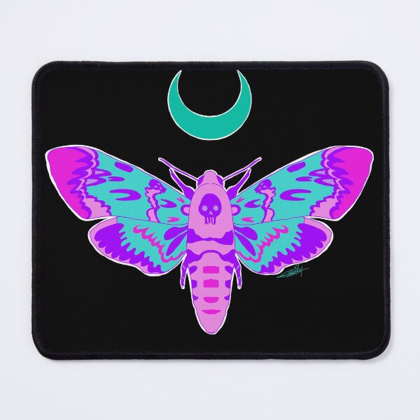 Item preview, Pastel death head moth designed and sold by CraftKrazie.
