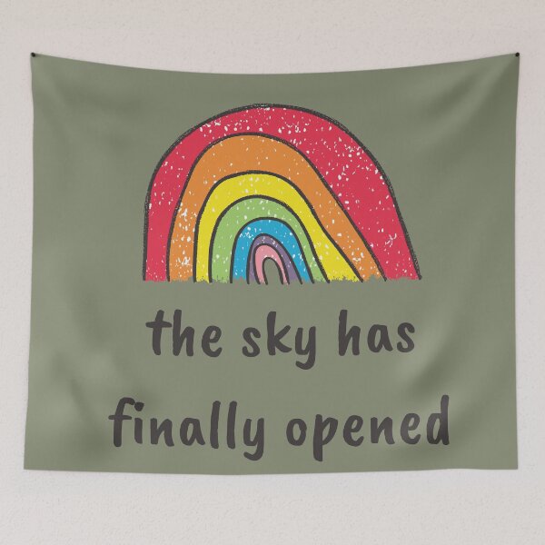 Item preview, The sky has finally opened the rainbow is coming designed and sold by Red-ElYoubi.
