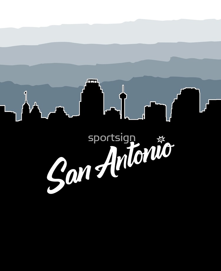 San antonio spurs basketball nba jersey design Vector Image