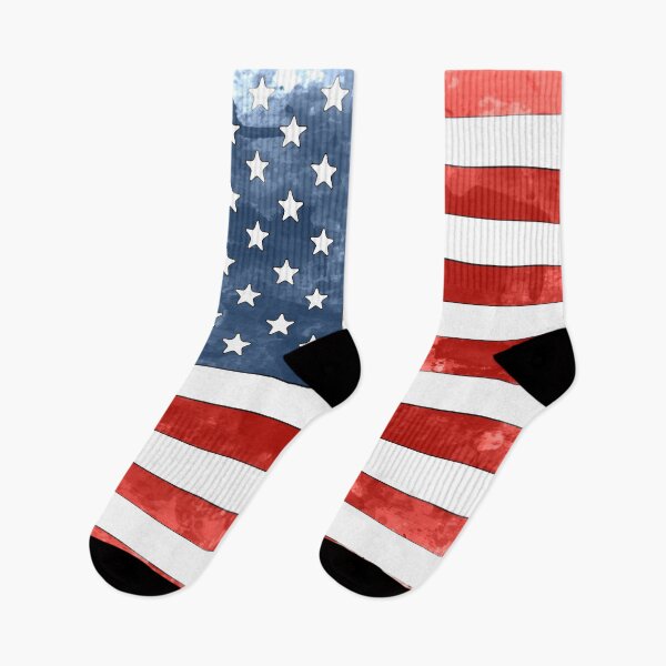 Item preview, The USA Flag in Watercolor designed and sold by Interpret108.