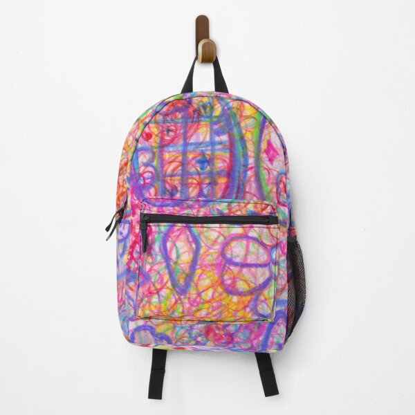 Item preview, curlybeary3,  colorful decora kei kawaii pop art, abstract expressionism  designed and sold by Ben Ryuki Miyagi Architect.