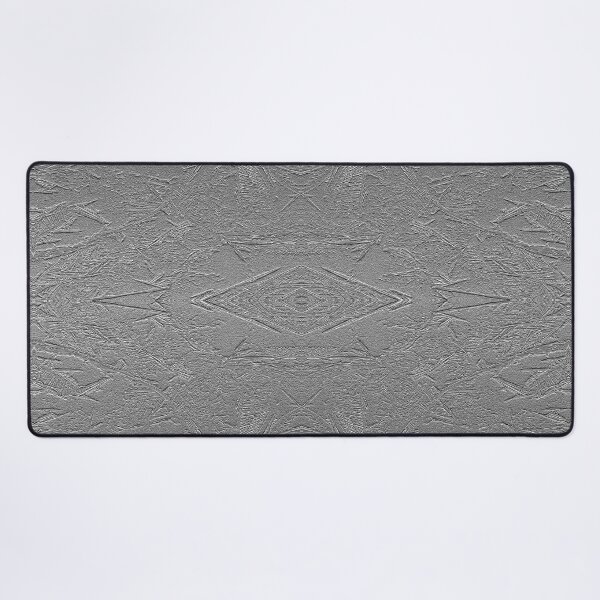 Frozen lake abstract Desk Mat
