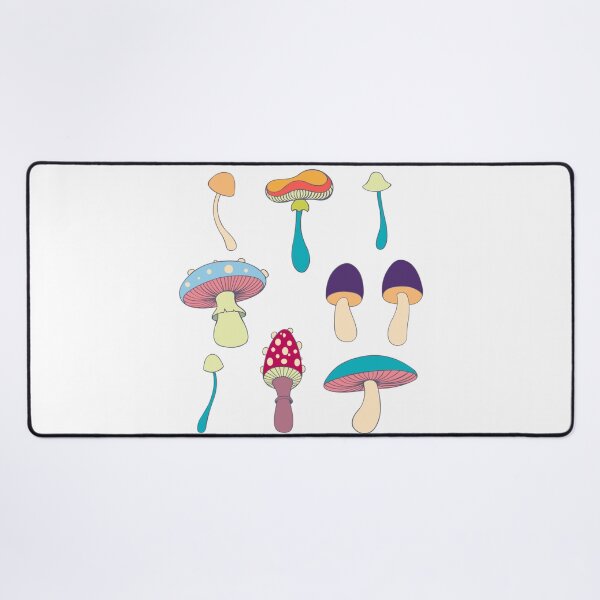 Mushroom seamless pattern Desk Mat