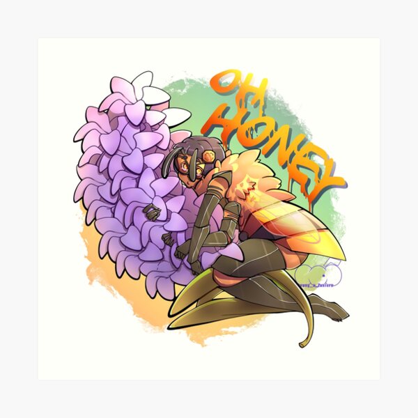 Oh Honey Art Print