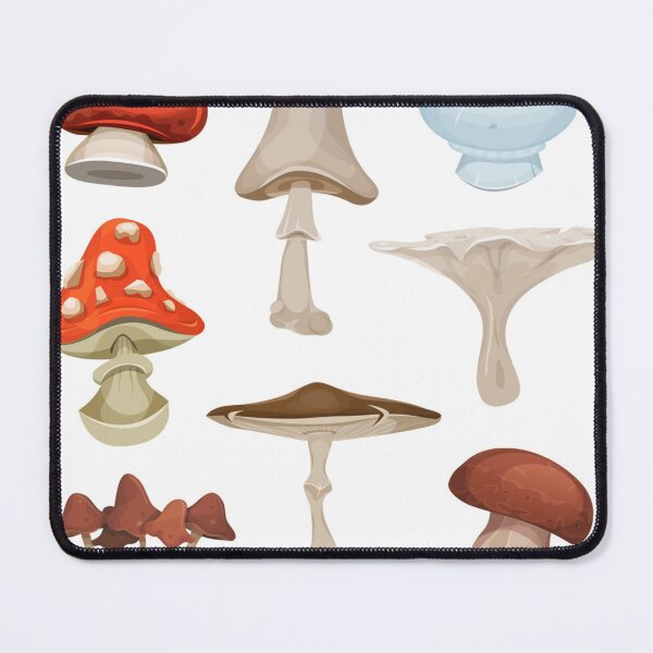 Mushroom seamless pattern Mouse Pad