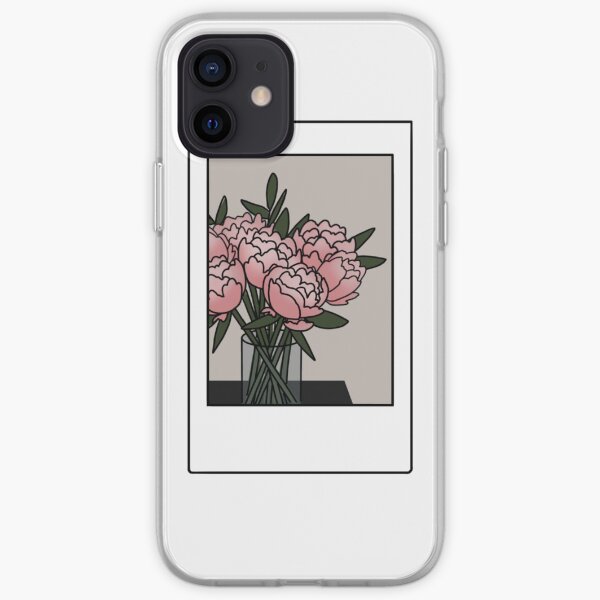 Peonies Photo iPhone Soft Case