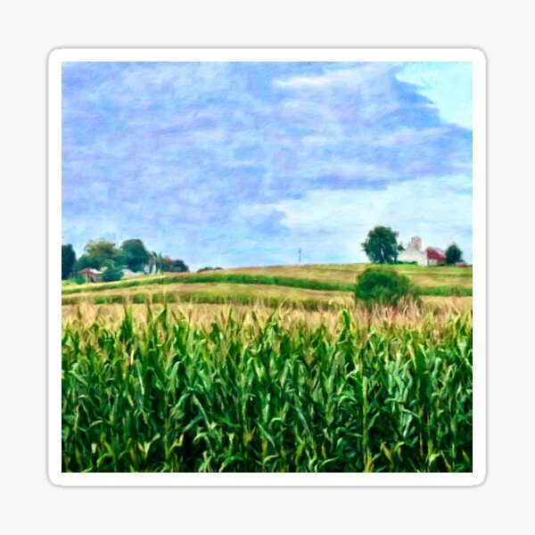 A Farm in Lancaster Sticker