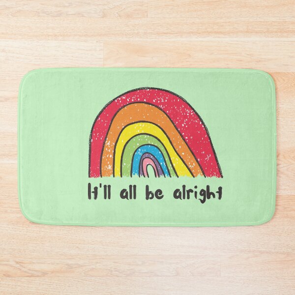 Item preview, It'll all be alright the rainbow is coming-Rise up designed and sold by Red-ElYoubi.