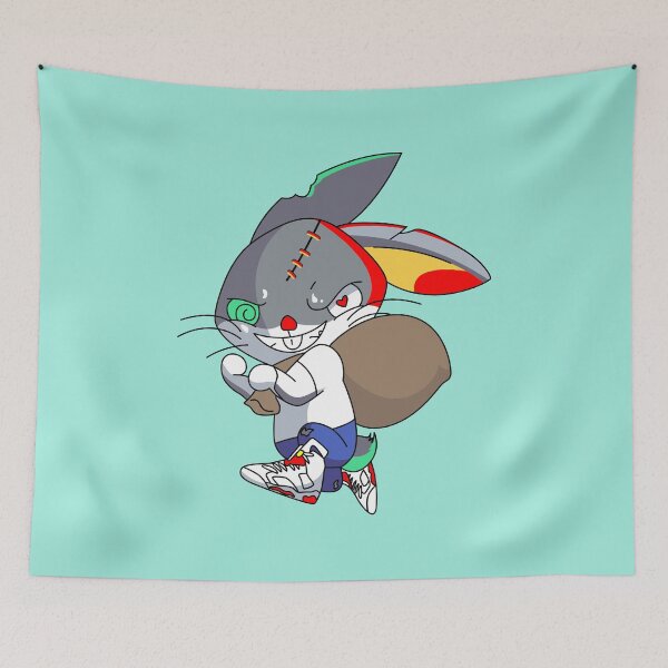 Item preview, Bama Bred Bunny With Bag, Matching Air Jordan Hare  designed and sold by AvyHernandez.