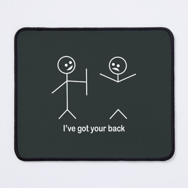 Item preview, Stick Figures I Got Your Back Antiquecherry designed and sold by CiroImmobile.