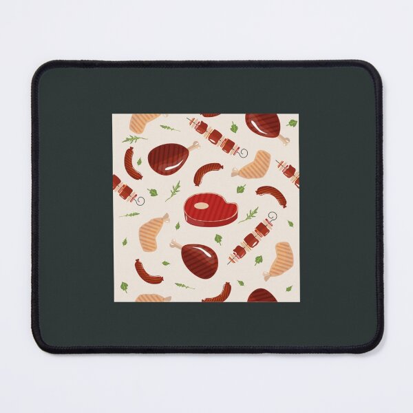 Item preview, Grill Barbecue Meat Seamless Pattern designed and sold by CiroImmobile.