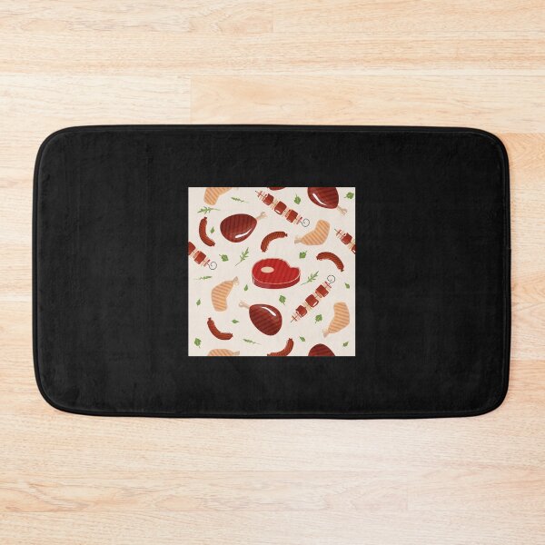 Item preview, Grill Barbecue Meat Seamless Pattern designed and sold by CiroImmobile.
