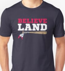 Believe Land Cleveland Baseball Slim Fit T-Shirt