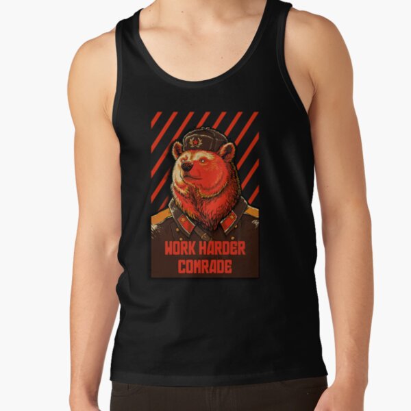 Vote Soviet bear - russian bear meme Tank Top