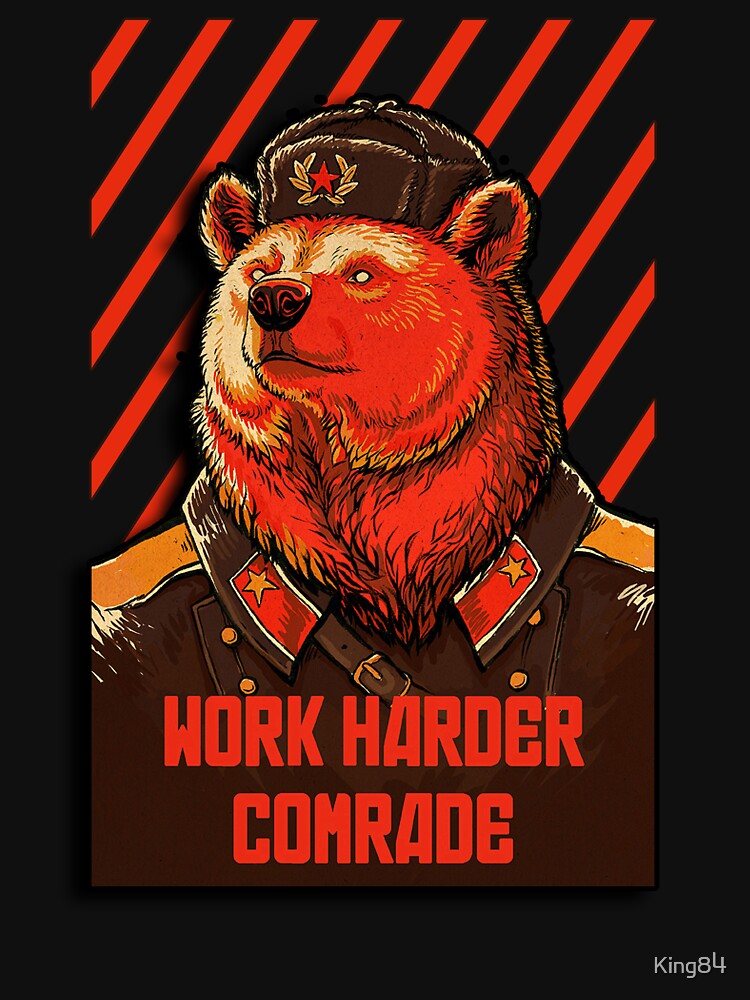 Vote Soviet bear - russian bear meme by King84