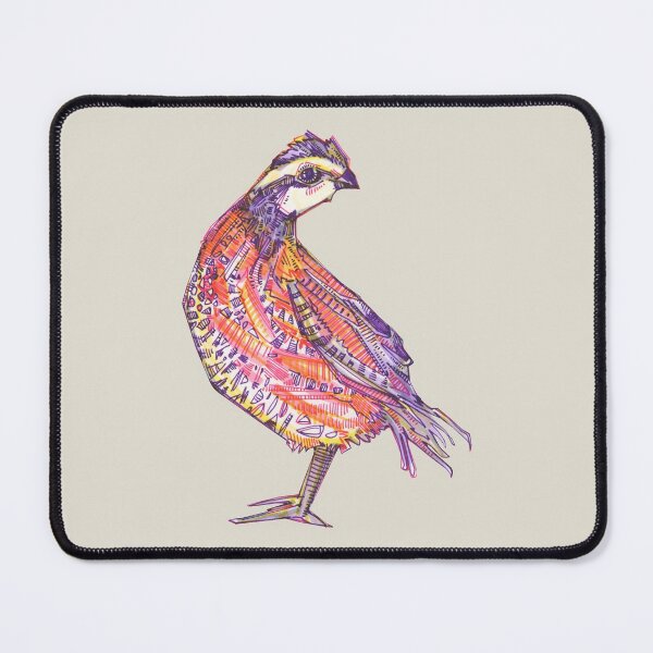 Quail Drawing - 2016 Mouse Pad