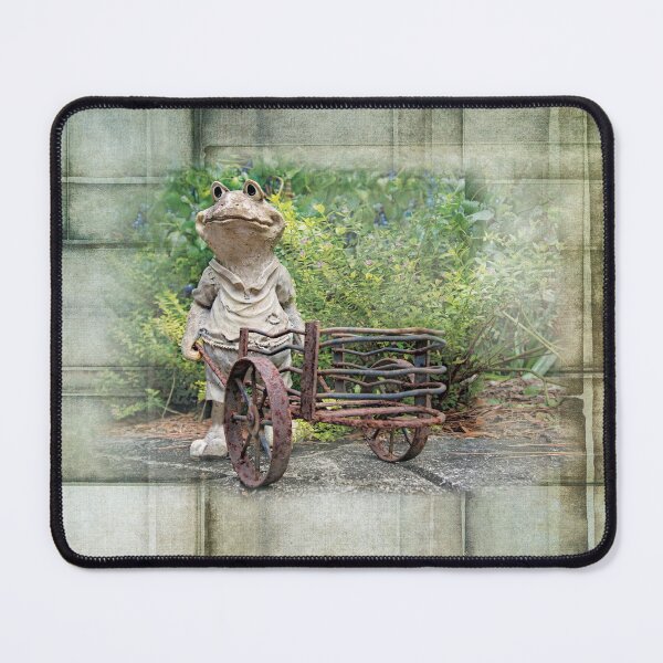 Item preview, Froggy with Garden Cart designed and sold by KbytesOfJax Outdoor and Nature.