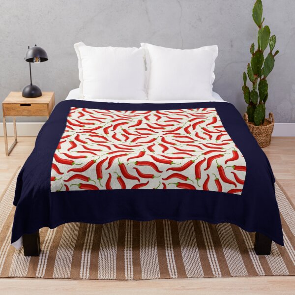 Item preview, Hot red chili pepper pattern with white background designed and sold by CiroImmobile.