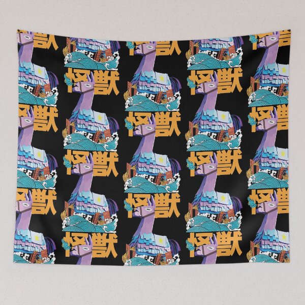 Item preview, Llama Monster Attack Japanese  designed and sold by SeriRieke.