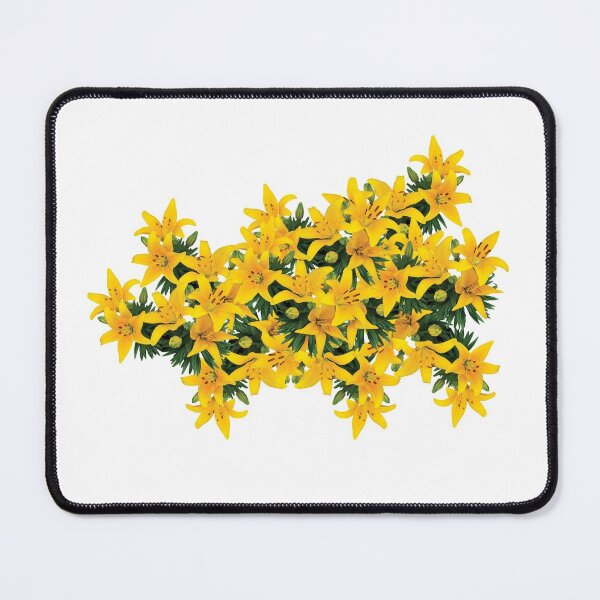 Item preview, Yellow Oriental Lilies Bouquet designed and sold by KbytesOfJax Outdoor and Nature.