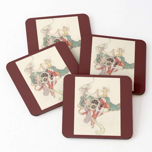 Item preview, Fairy Dreams Fairytale Vintage Fairytale illustration by Warwick Goble. designed and sold by Bellathewilde.