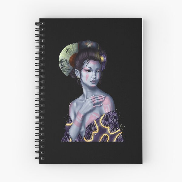Item preview, blue geisha  designed and sold by SeriRieke.