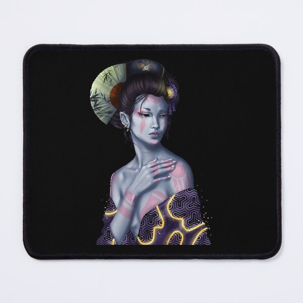 Item preview, blue geisha  designed and sold by SeriRieke.