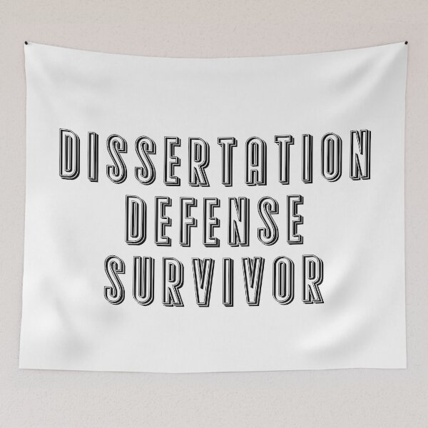 Item preview, DISSERTATION DEFENSE SURVIVOR  designed and sold by hichametta.