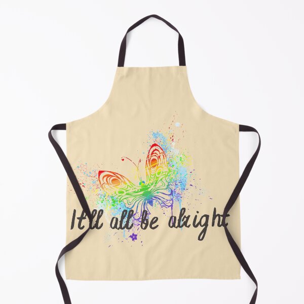 Item preview, It'll all be alright the rainbow is coming butterfly effect designed and sold by Red-ElYoubi.