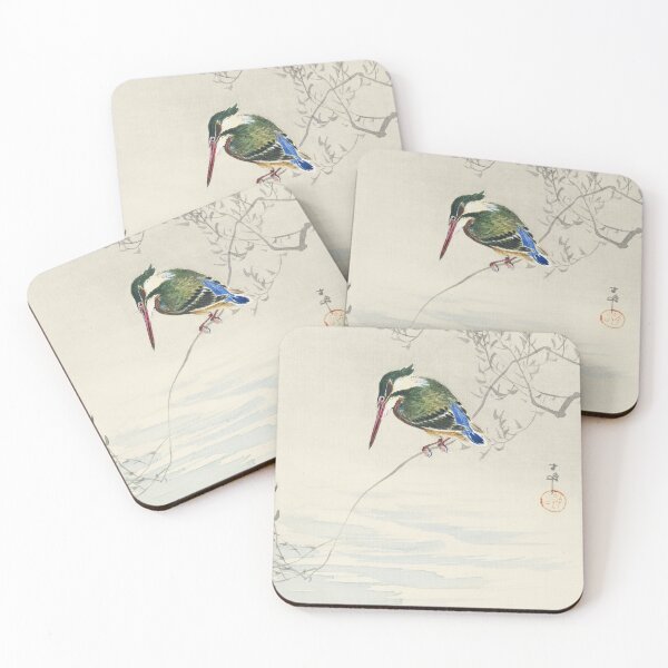 Item preview, Kingfisher by Ohara Koson - Japanese Vintage Artwork designed and sold by Purrfecta.