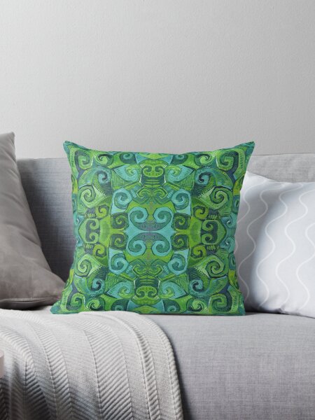 Item preview, Green Swirls  designed and sold by Gwenn Seemel.