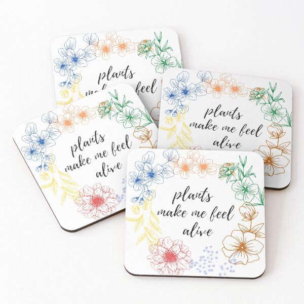 Item preview, Plants make me feel alive  designed and sold by artesiaKT.