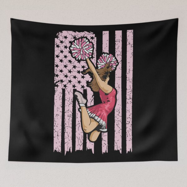 Item preview, Cheerleader Design for a Patriotic Cheerleader designed and sold by Strict4719.