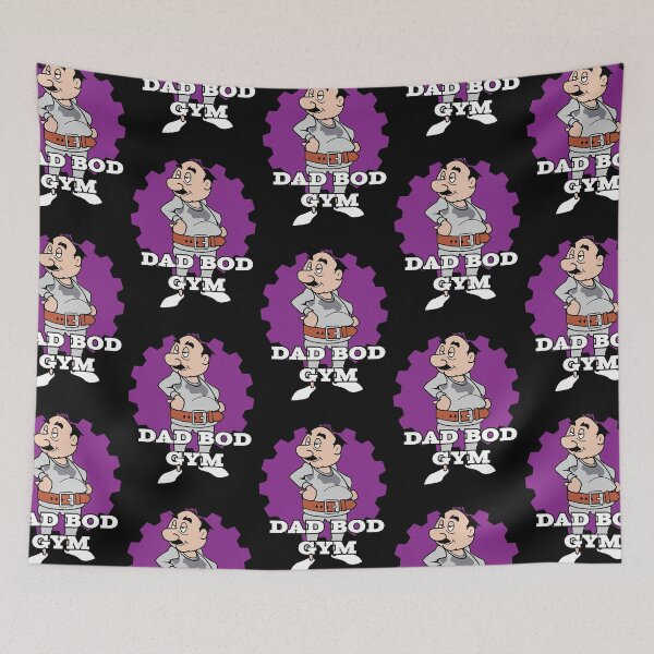 Item preview, Dad Bod Gym  designed and sold by SeriRieke.