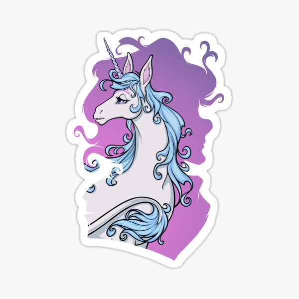 The Last Unicorn Molly Grue Sticker