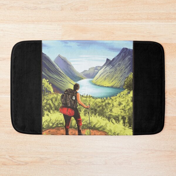 Item preview, Hiker Landscape designed and sold by NiftyTees.