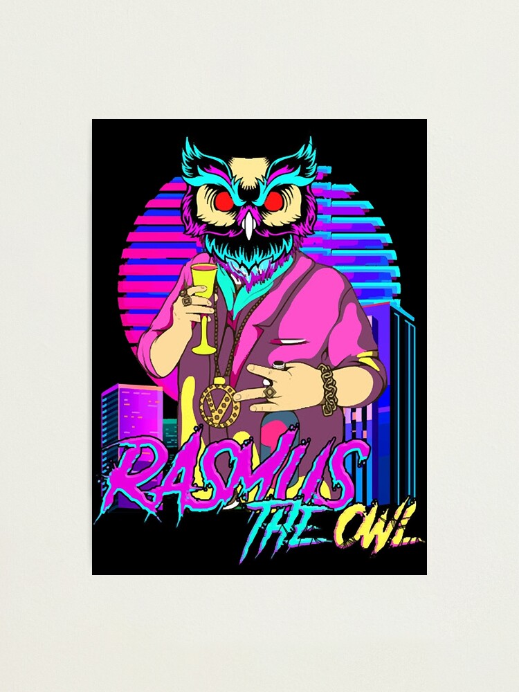 Rasmus The Owl Photographic Print For Sale By Rideaukhile Redbubble