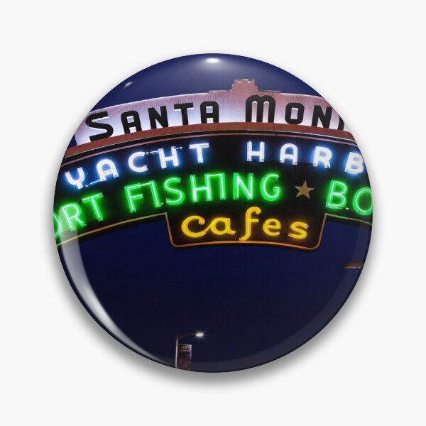 Item preview, Santa Monica Pier Sign designed and sold by StoryChannel.