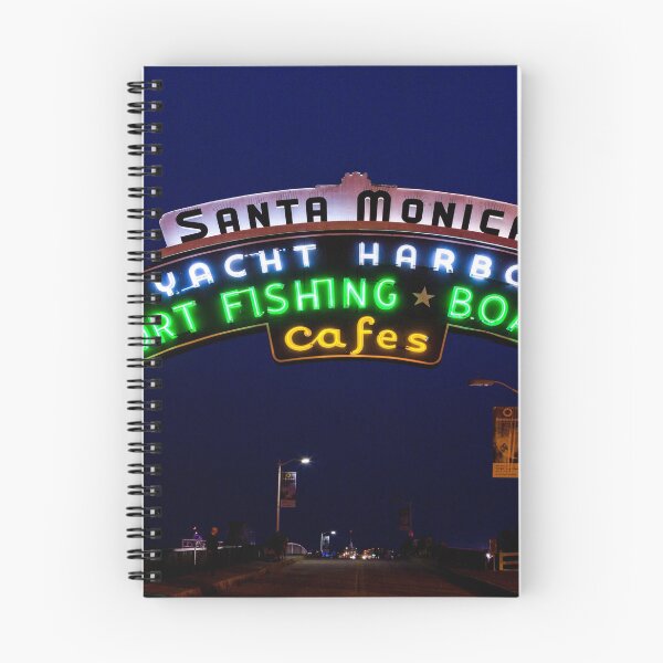 Item preview, Santa Monica Pier Sign designed and sold by StoryChannel.
