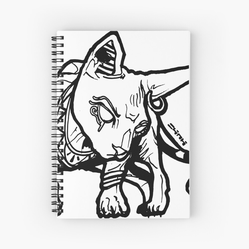 Item preview, Spiral Notebook designed and sold by sketchNkustom.