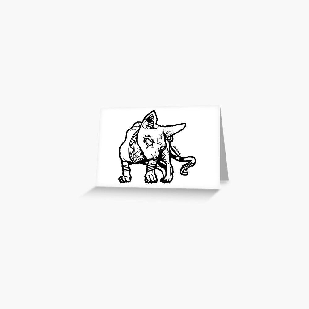Item preview, Greeting Card designed and sold by sketchNkustom.