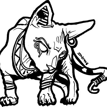 Artwork thumbnail, Blingin Sphynx Cat #RBPetMonsters by sketchNkustom