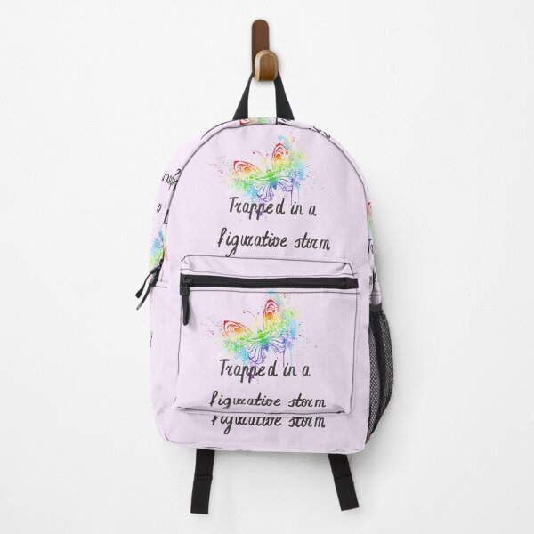 Item preview, Trapped in a figurative storm the rainbow is coming butterfly effect designed and sold by Red-ElYoubi.