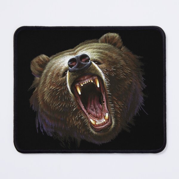 Item preview, Fierce Grizzly designed and sold by Salmoneggs.