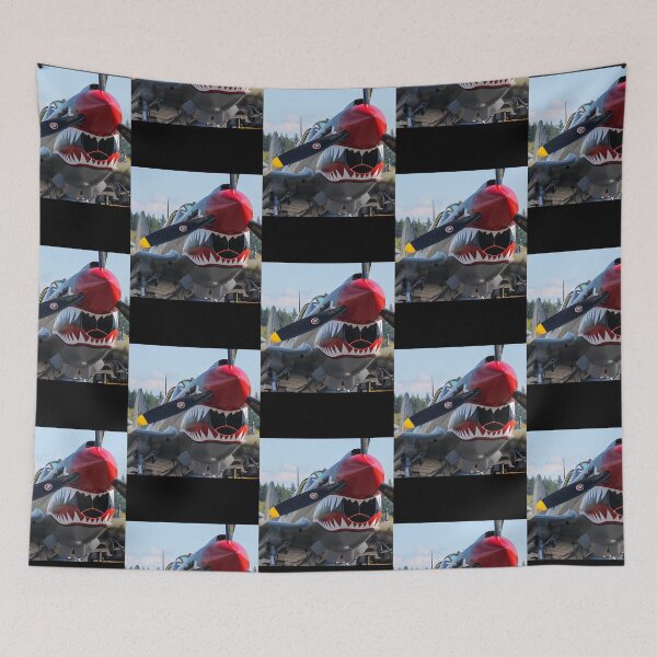 Item preview, P-40E Shark-Mouth close-up  designed and sold by SeriRieke.