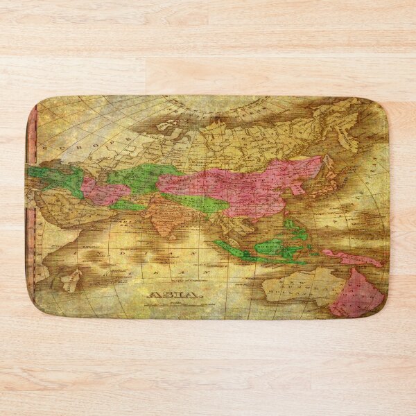 Item preview, Vintage map of Asia 1827 designed and sold by Vintage by Kaya.
