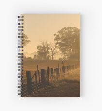 Misty Autumn Spiral Notebook