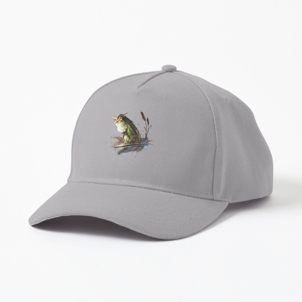 Vista previa del artículo con la obra «Gorra de béisbol», diseñado y vendido por Salmoneggs.
