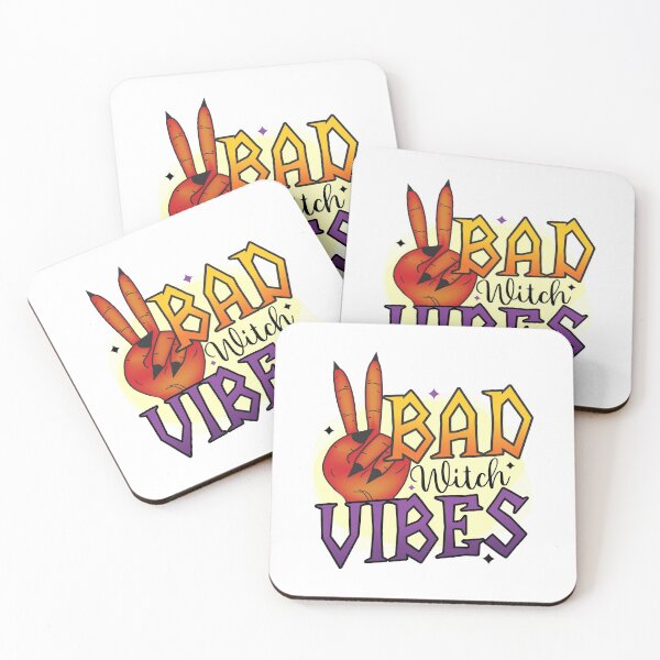 Item preview, Bad Vibes Halloween Witch Design designed and sold by BRtisticDesigns.